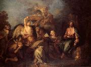 Charles de Lafosse The Temptation of Christ china oil painting reproduction